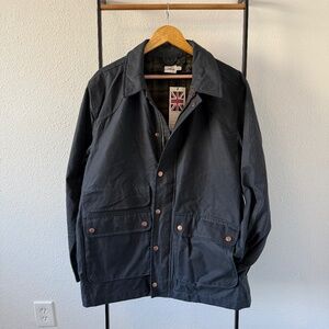 Flannel-Lined Heritage Waxed Canvas Jacket